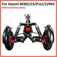 READY STOCK BALI Monorim X3 Three Wheels Conversion for Xiaomi 1s M365/pro1/pro2/mi3 Electric Scooter Upgrade Kit Refit DIY Parts