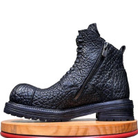 New British Style Cowhide Work Boots Men Genuine Leather Vintage High Top Outdoor Casual Shoes Male Youth Ankle Motorcycle Boots