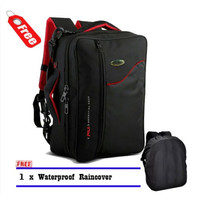 Tas Backpack Laptop 3in1 USB Charger M70 Tas Pria Tas Ransel Pria Ori