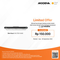 Murah Modena AX 2725 CASS - penghisap asap atau cookerhood purifier hybrid Keren