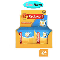 Redoxon Vitamin C, D & Zinc Rasa Jeruk 1 Box Isi 24 Tablets 25.25