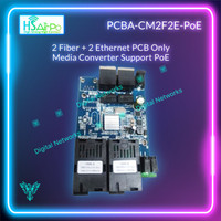 RB2 HSAIRPO PCBA CM2F2E Media Converter PoE 2FO 2ETH Board Only 2F2E POE