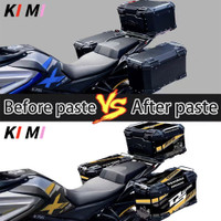 LOBOO Side Box Decals Waterproof Sunscreen Side Box Stickers Thickened Tail Box Pull Flower Print Modification For VOGE DS525X