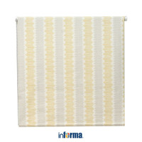 Informa 90X160 cm Roller Blind Stripe - Kuning Mustard Tirai Gulung Jendela Curtain Roller Blind Aesthetic Roller Window Covering