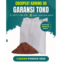 Cocopeat Karungan Besar 50kg Media Tanam Serbuk Sabut Kelapa