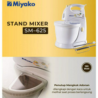 MIYAKO Stand Mixer SM625 - Putih