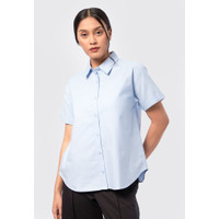 LUV!! Executive Oxford Short Sleeve Shirt 5-BSWKCA224I043 Lt. Blue