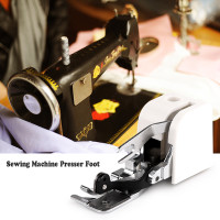 Household Multifunctional Electric Sewing Machine Cutter Overlock Presser Foot with Knife Overlock Presser