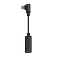 [TERLARIS] BISA COD!! MCDODO Adapter 3 in 1 USB Type C to AUX 3.5mm + USB Type C - Black MURAH
