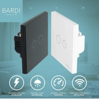 BARDI WALL SWITCH 2 GANG WIFI - SAKLAR LAMPU