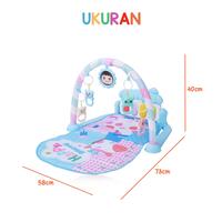 Playgym Mainan Bayi Rattle Playmate Musik Piano Babygym