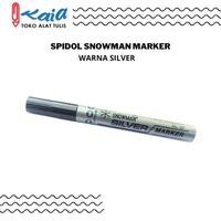 SPIDOL SILVER SNOWMAN MARKER