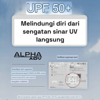 Masker Buff Anti-UV Olahraga Outdoor ALPHA ADV - Bahan Premium, Elastis, Cepat Kering