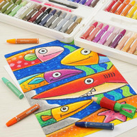Crayon / Oil Pastel Faber Castell 72 Warna Promo