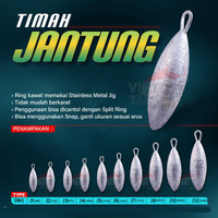 Timah Dasaran | Umpan | Timah Bandul Firelock Jantung Diskon