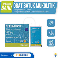 FLUIMUCIL 200 MG SERBUK SACHET / OBAT BATUK PENGENCER DAHAK