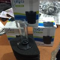 Aquarium ikan hias bio foam segitiga pojok amara aa 833 ori