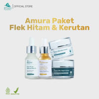 Paket Cream Free Serum Retinol + Serum Gold Amura skincare