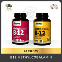 Ready Jarrow B12 Methyl B12, Methylcobalamin 1000Mg 100 Lozenges Terlaris|Best Seller