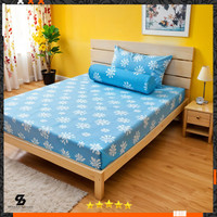 Berkah Saluyu - Sprei Set New Motif Ukuran 120x200cm Elegan Minimalis