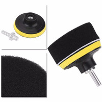 Set Busa Alat Poles 12 Pcs 3 Inch Sponge Waxing Buffing Polishing