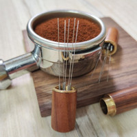 Cof Stirrer Distributor Needle Stainless Steel Cof Powder Tamper Wdt Tool Cof Stirring Barista Accessories
