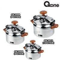 Oxone Panci Presto Pressure Cooker Aluminium Anti Karat Memasak Cepat Multifungsi KL18