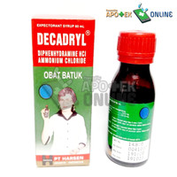 DECADRYL EXPECTORANT SYRUP 60ML