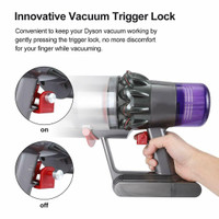 Best Seller!! Trigger Lock Power Button Accessories For Dyson V6 V7 V8 V11 V10 Vacuum Cleaner Sweepe