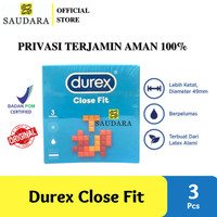 Promo / Diskon Durex Kondom Close Fit (Isi 3) Non Cod