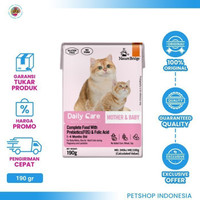 Nature Bridge Daily Care Mother & Baby 190 gr - Makanan Kucing