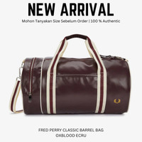 FRED PERRY CLASSIC BARREL BAG | TAS GYM ORIGINAL 100 %
