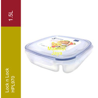 Lock n Lock HPL970 Salad Lunch Box large 3 Divided Container 1.5L