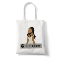 Ariana Grande Thank U Next Print Canvas Bag Shoulder Bag Fashion Large Capacity Women's Shopping Shopper Ladies HandBag Tote Bag