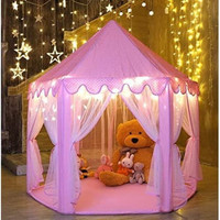 Tenda Anak Princess Castle Jumbo Tenda Mainan Anak Hexagon Polyester