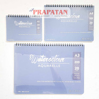 SS2ND V-TEC SPIRAL WATERCOLOR BOOK PAD | BUKU CAT AIR