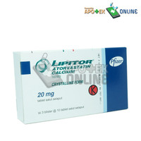 LIPITOR 20MG STRIP 10 TABLET