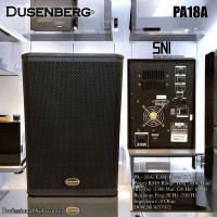 Subwoofer Sub Bass 18 inch Dusenberg Pa18A / DBA118 Aktif 3000watt indor dan outdoor original resmi
