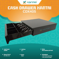 Xantri - Cash Drawer Original Xantri CDX335 CDX405 Laci Kasir CD X335 Mesin Kasir CD-X335 slot 4 kertas 5 Cash Drawer Laci Uang CD-X405 slot 5 kertas 5 koin