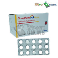 GLUCOPHAGE XR 500MG 1 STRIP 15 TABLET