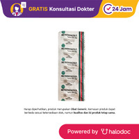 Metronidazole 500 mg 10 Tablet - Antibiotik - Halodoc