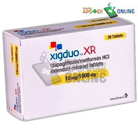 XIGDUO XR 10/1000MG 1 BLISTER 7 TABLET