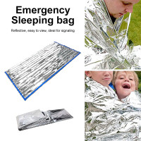 K29 - RUMO Selimut Darurat Emergency Blanket Camping Thermal 90x200cm - RM9