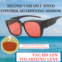 Men Women Polarized Sunglasses Mountaineering Sports Goggles Glasses Vintage Outdoor Travel Night Vision Driving Goggles UV400
