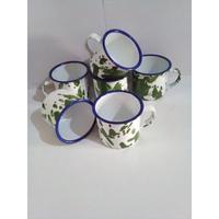 Cangkir / Mug Enamel Blirik 7cm | Cangkir Jadul Klasik Gelas Burik