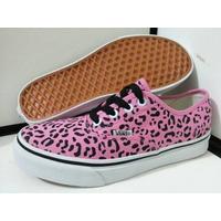 vans authentic van doren leopard
