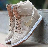 nike dunk wedge trainers