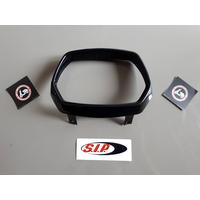 COVER HEADLAMP SIP WARNA HITAM GLOSSY UNTUK VESPA SPRINT