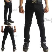 XHUGO BLESS SOFT JEANS BLACK | Celana Soft Jeans Stretch Hitam Slim