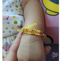 Jual Gelang Emas Ukir Nama Model Desain Terbaru Harga November 2021